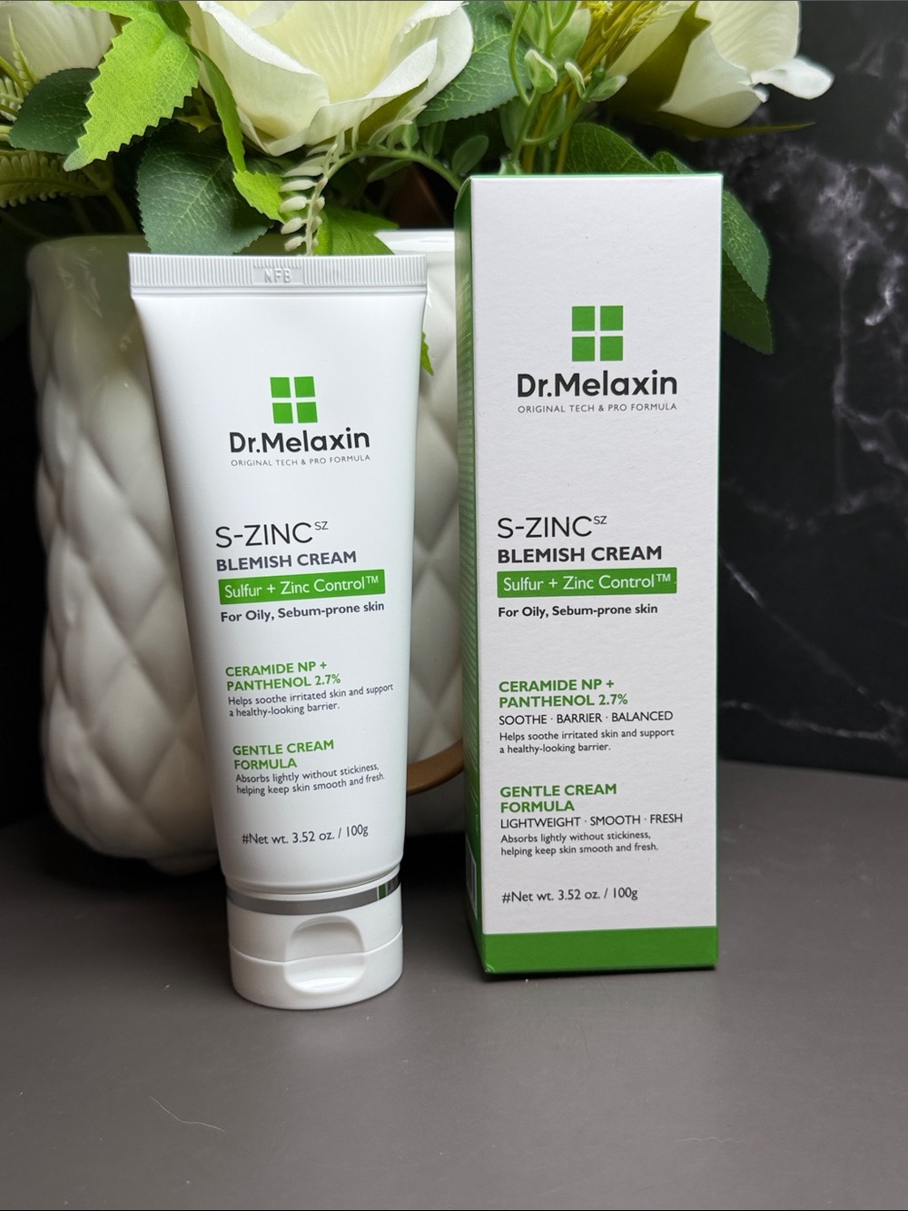 S-ZINC Blemish Cream – White & Green